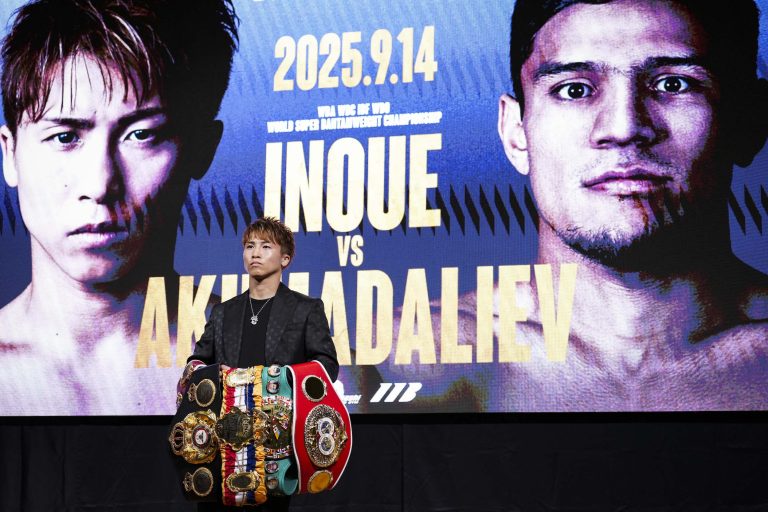 Naoya Inoue to face Murodjon Akhmadaliev in Japan
