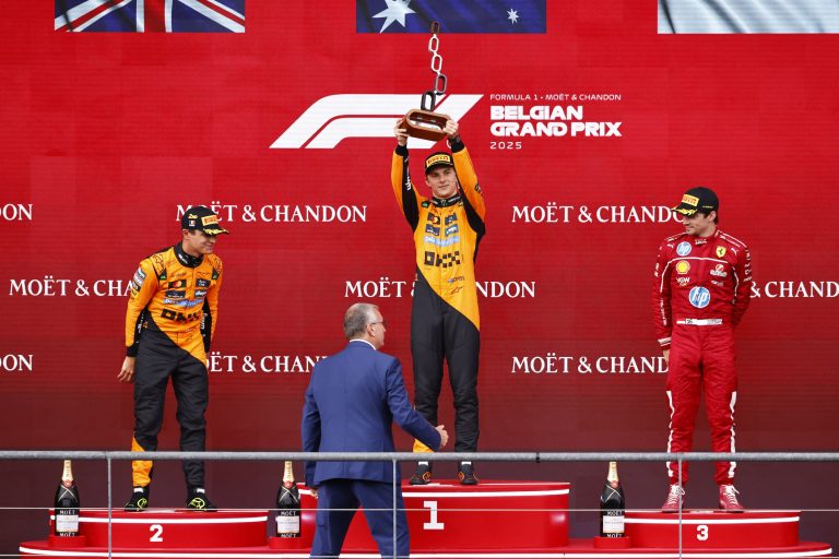 Piastri holds off Norris at Belgian Grand Prix, extends title lead