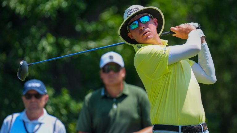 Joel Dahmen leads Wyndham Championship in bid to make post-season