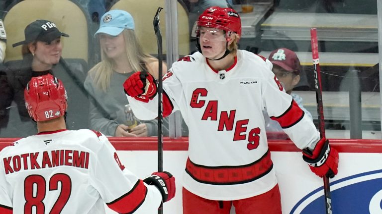 Hurricanes sign forward Jackson Blake to eight-year extension