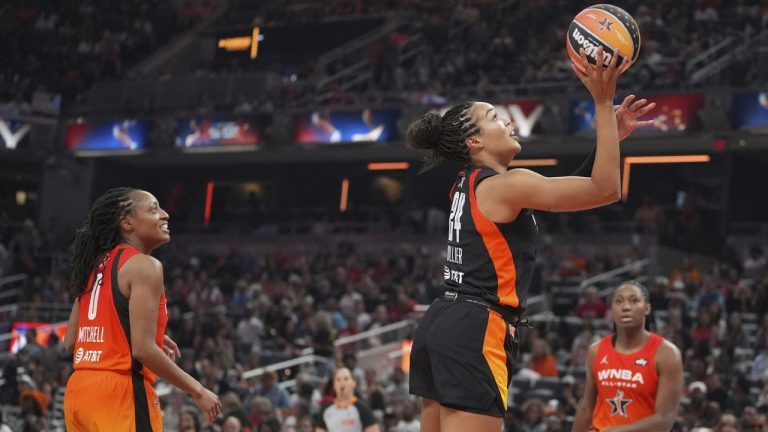 Collier’s record-breaking performance leads her team to victory in All-Star Game