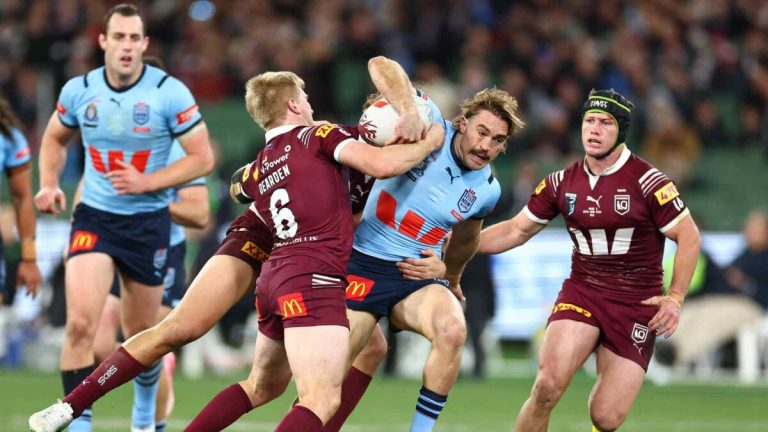 Blues star narrowly avoids injury after projectile hurled by rogue spectator