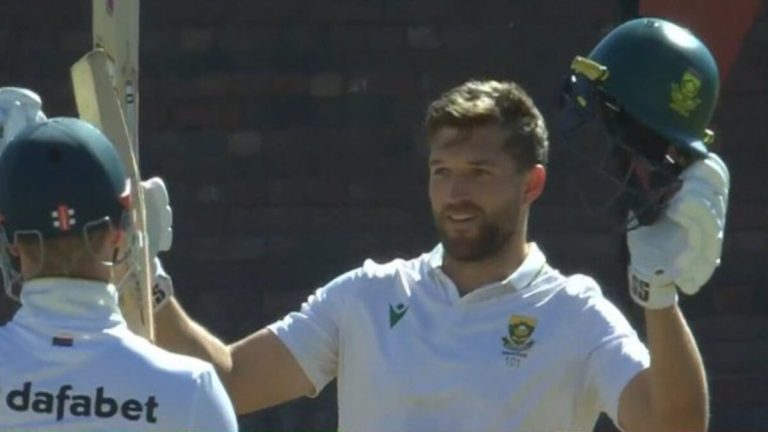 ‘Impressively selfless’, or ‘unbelievably stupid’? Cricket world stunned as Protea declares on himself 33 shy of Lara’s record