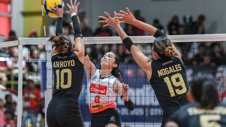 Santos big in HD Spikers’ quarters-clinching triumph over Thunderbelles