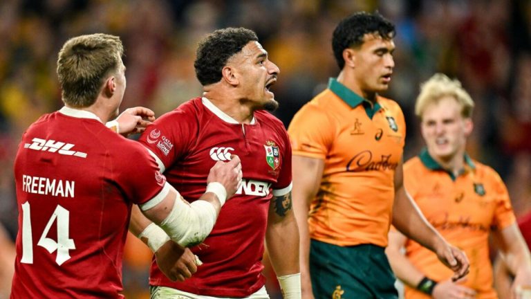 Wallabies’ worst fears exposed as Lions go one-nil up in front of red army