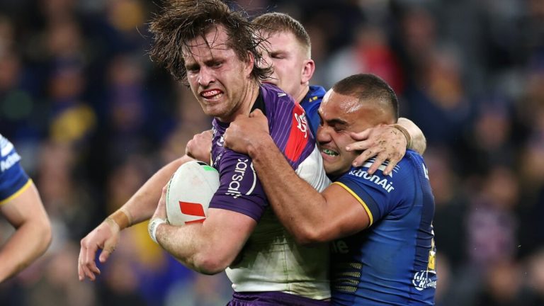 Coates hanger clinches win as inspirational Munster propels Storm past plucky Parra