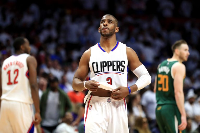 Chris Paul Shows Off New Clippers Threads