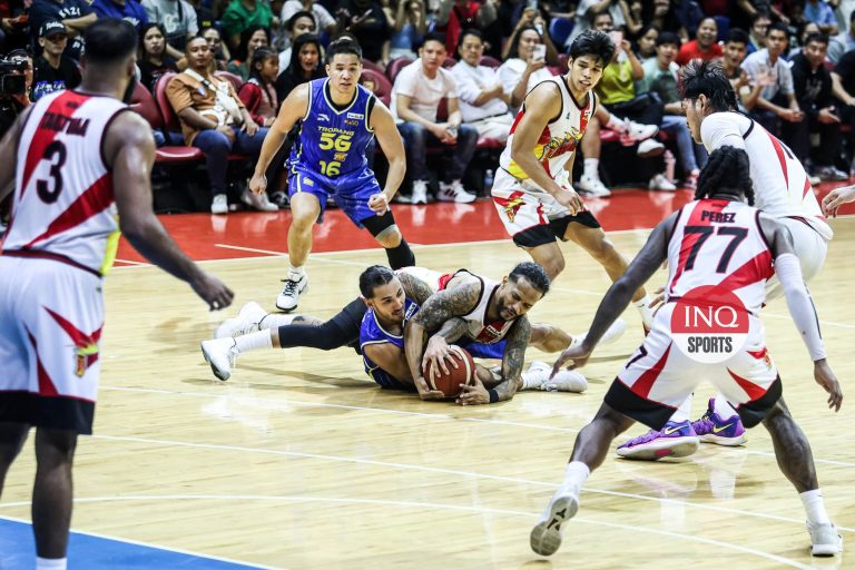 TNT escapes San Miguel as controversy mars Game 1