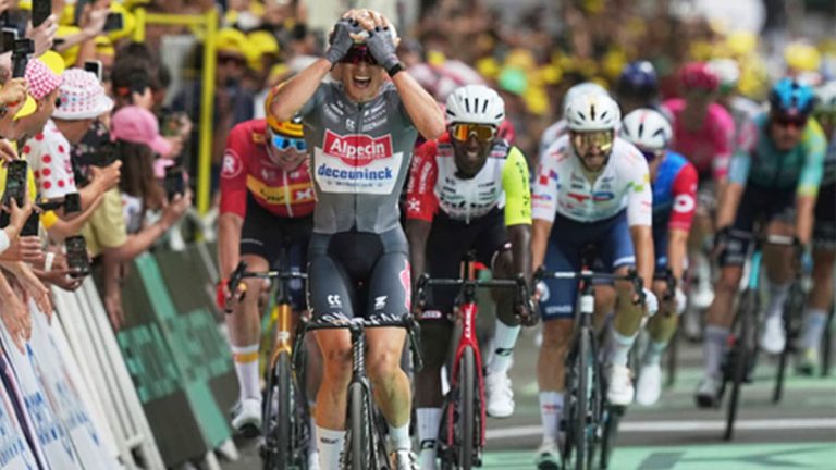 Under Philipsen’s shadow, Pogacar and Vingegaard begin chase