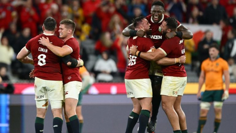 Wallabies rocked by controversial last-minute try as ‘terrible decision’ seals Lions series win