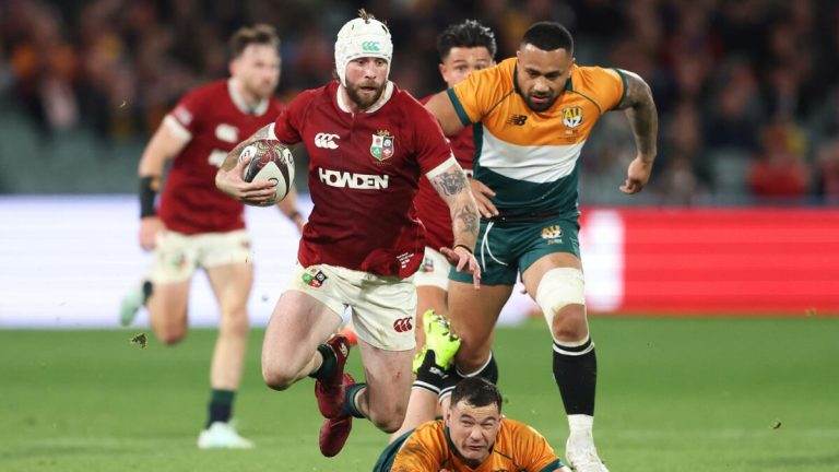 AUNZ side plays Lions back into form on eve of Wallabies series after ugly defeat at Adelaide Oval
