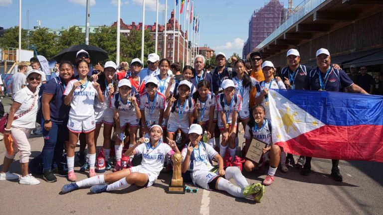 Makati FC girls battle Arsenal, Aston standouts