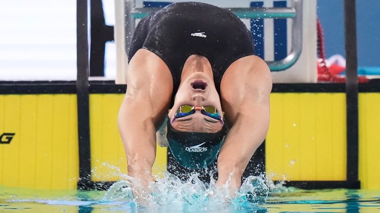Canadian swimmer Kylie Masse focused on worlds, not 2028 L.A. Olympics