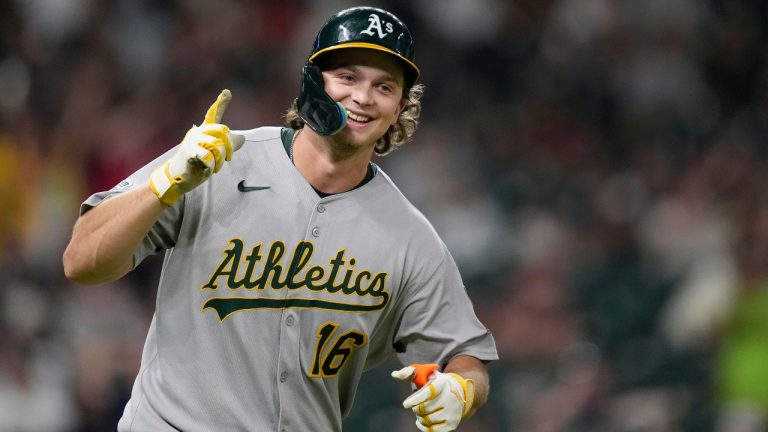 Athletics’ Nick Kurtz becomes first MLB rookie to hit four homers in a game