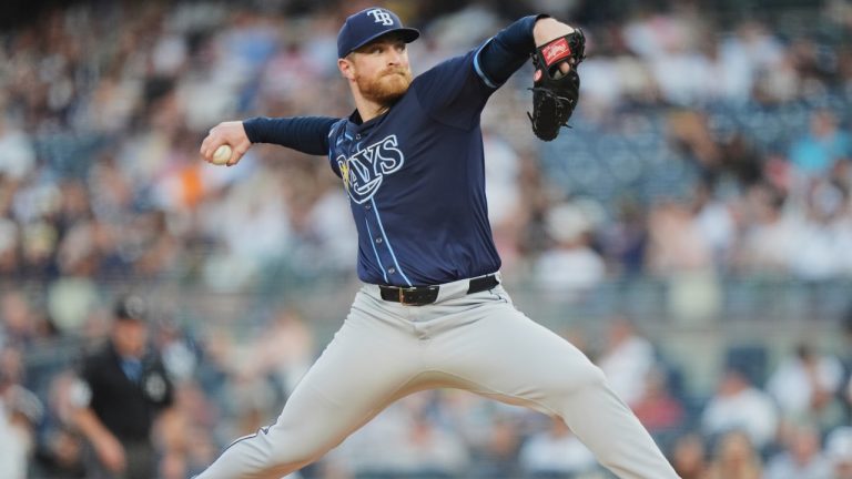 Caminero, Rasmussen help Rays beat Yankees in series opener