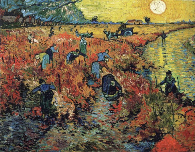 The Only Painting van Gogh Ever Sold: Discover The Red Vineyard (1888)