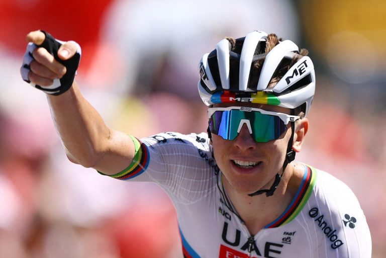 Tim Wellens wins first Tour de France stage as Tadej Pogacar retains lead