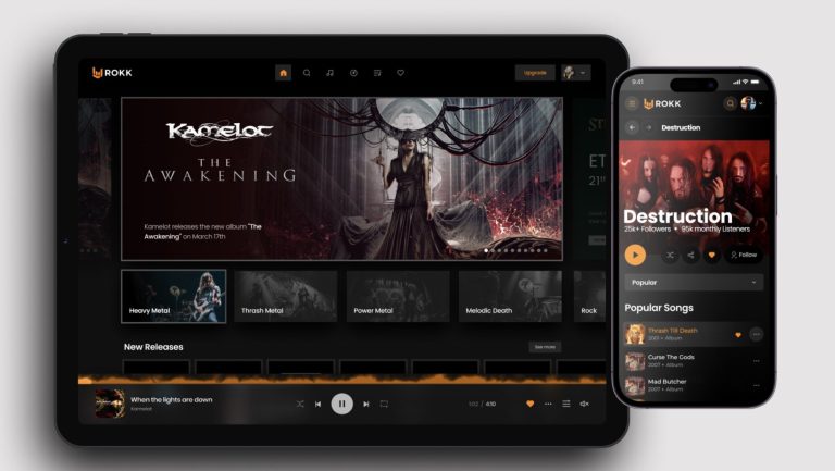 Rock and metal streaming platform ROKK reveals policy of ‘no fully AI-generated music’ on its service
