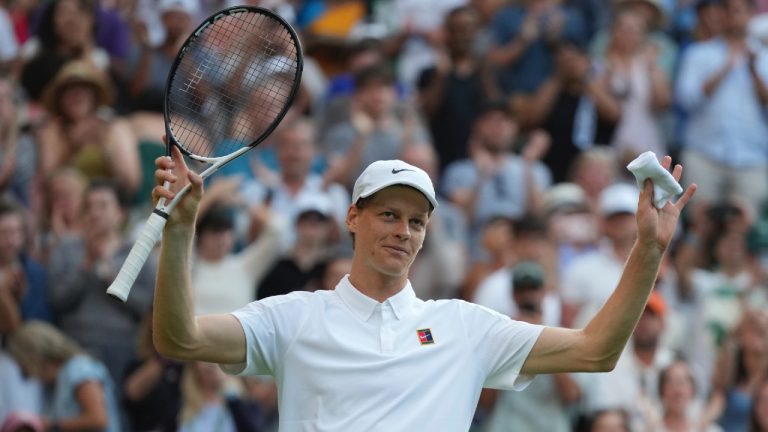 Sinner advances to Wimbledon third round with straight-sets win over Vukic