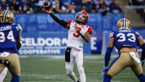 Collaros injured as Stampeders crush Blue Bombers
