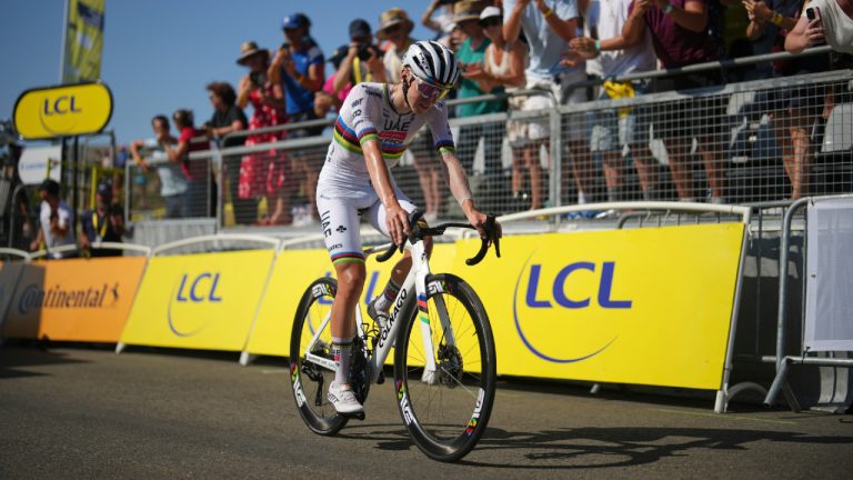 Pogacar powers to big Pyrenees win to reclaim Tour de France yellow jersey