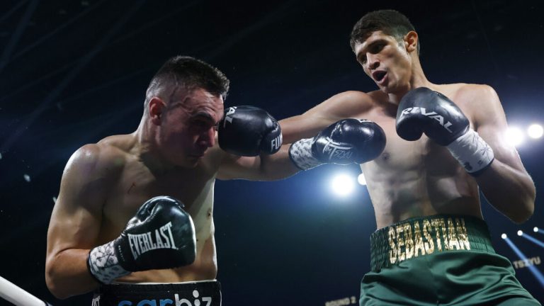 Tszyu downed again by Fundora as dramatic fight ends in TKO