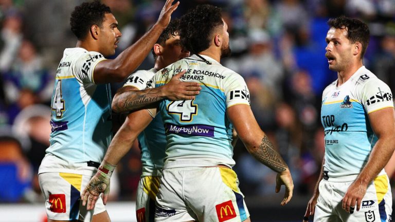 Gold Coast seal Titanic upset over Wahs, premiers topple toothless Tigers, Sharks sink Souths