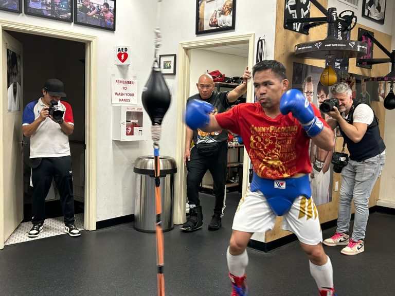 Manny Pacquiao hell-bent on becoming world champion anew