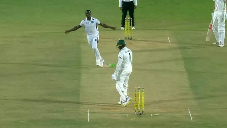 Day 2 collapses from both sides allows the West Indies to dream of an upset victory