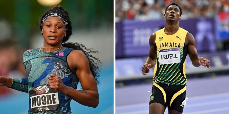 Jamaicans Ashanti Moore and Bryan Levell dominate sprint events