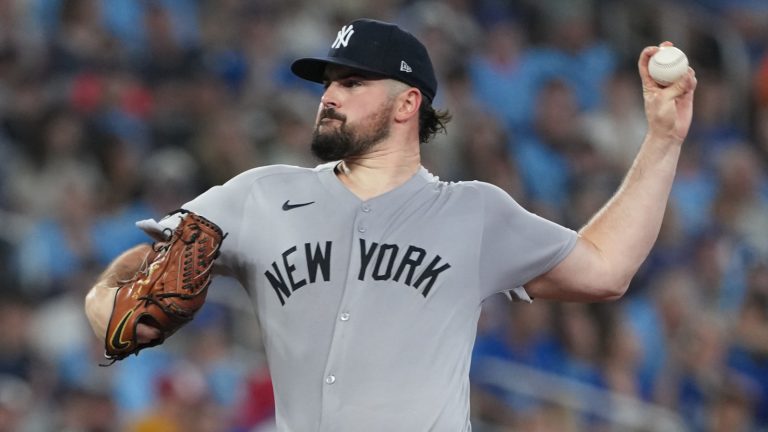 Carlos Rodon struggling at wrong time for slumping Yankees