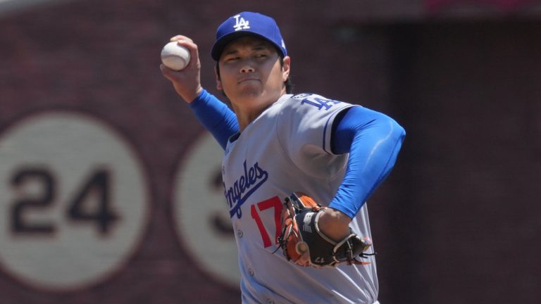 Dodgers’ Shohei Ohtani hits new benchmark in pitching return 