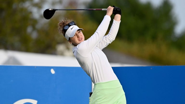 Gainer, Ruffels tied for lead at Evian Championship entering final round