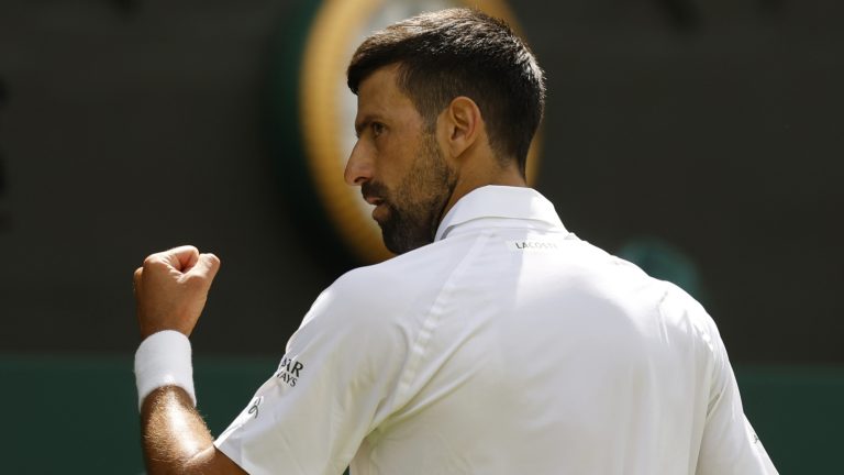 Novak Djokovic is embracing role as an old-timer at Wimbledon