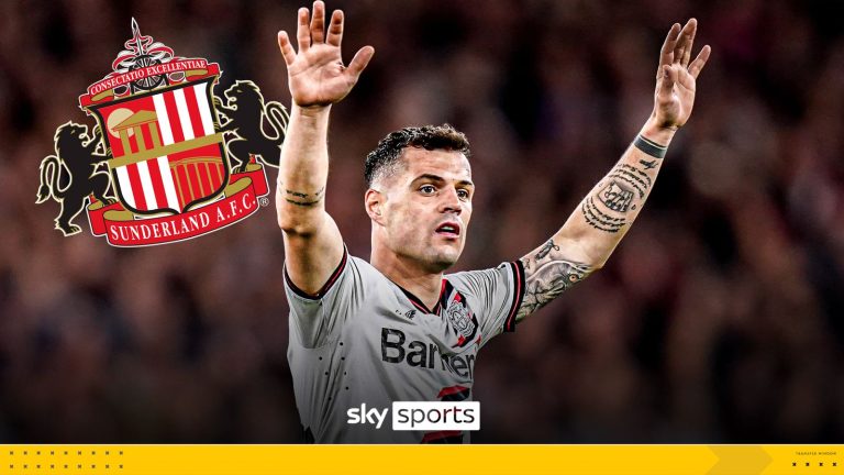 Granit Xhaka to Sunderland: Black Cats complete £17.3m transfer deal for Bayer Leverkusen midfielder | Football News