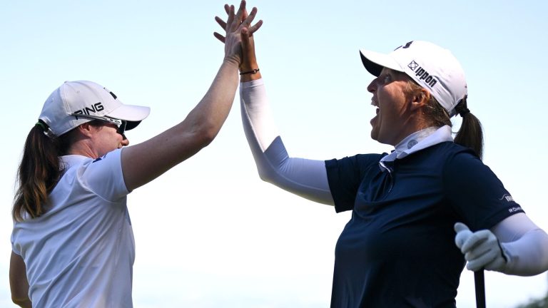 Evian Championship: Leona Maguire shares early lead with Lottie Woad in major mix as Charley Hull withdraws | Golf News
