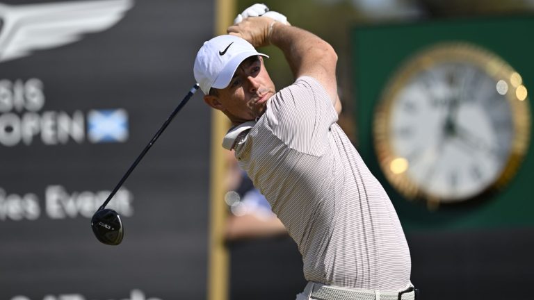 Genesis Scottish Open: Rory McIlroy on the charge to hold share of lead ahead of final round | Golf News