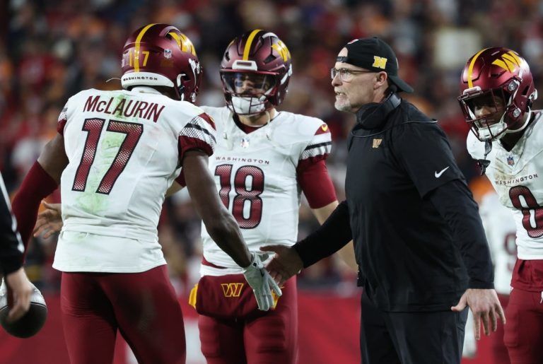 Commanders coach on Terry McLaurin trade request: Business as usual