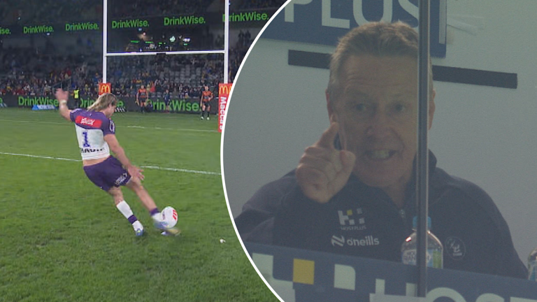 Craig Bellamy left seething in Storm coaches’ box after Ryan Papenhuyzen missed goals vs Eels; Video, result, highlights