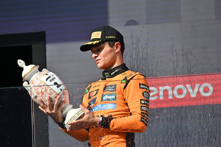 Norris wins Hungary as McLaren reels off another 1-2