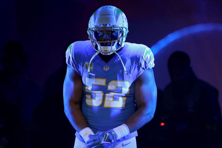 Khalil Mack gets 100% real on what it’s like playing for Chargers HC Jim Harbaugh