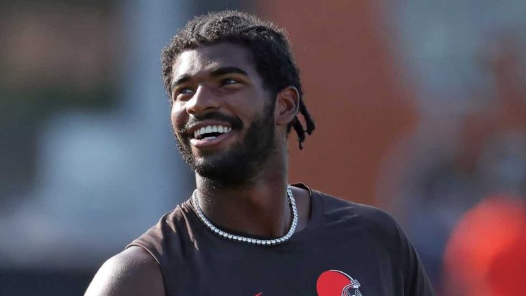 Browns held Shedeur Sanders out of team drill due to arm injury