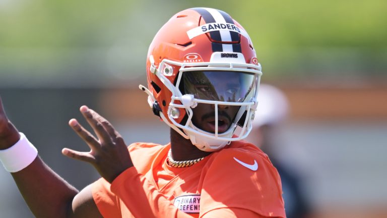 Browns reporters dampen excitement around first start for Shedeur Sanders