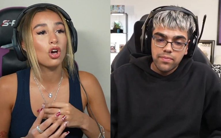 Sam Frank announces breakup with N3on in emotional livestream, days after streamer collaborated with Iggy Azalea