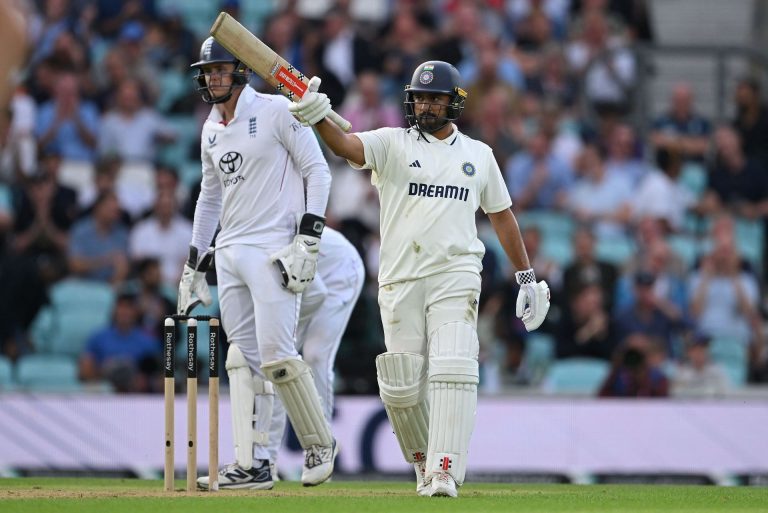Karun Nair brings up much-needed fifty with a couple off Jacob Bethell on Day 1 of 5th ENG vs IND 2025 Test [Watch]