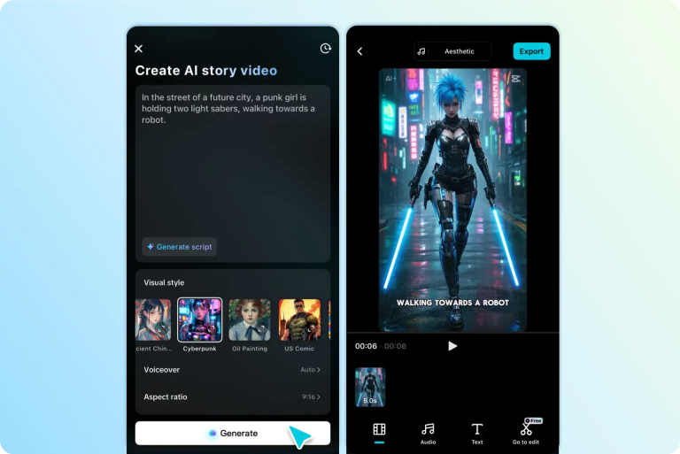Recordless Storytelling with CapCut’s AI Video Maker
