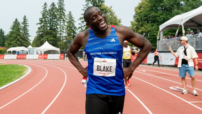 Canadian sprinter Jerome Blake enjoying rise to first national title