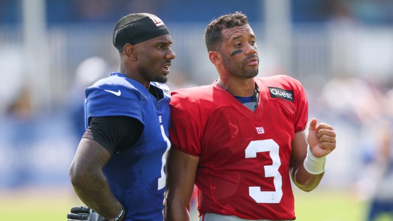 How Malik Nabers has grown while working with Russell Wilson