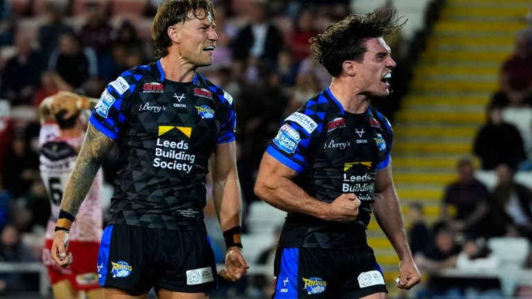 Leigh Leopards 14-22 Leeds: Rhinos come back to dent Leopards’ play-off hopes | Rugby League News